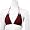 Mississippi State Bulldogs Maroon First String Bikini Top