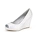 DREAM PAIRS REVEA Women's Casual Outdoor Slip On Open Toe Wedge Heel