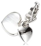 Fossil Damen-Charm Anhänger HERZ Perlmutt, weiss JF85902040