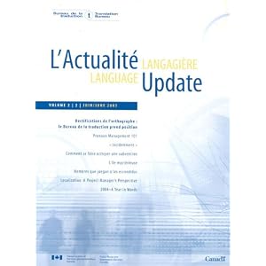 L Actualite Langagiere by 