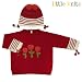 Little Knits Tulips Sweater 0-6 Months (Hat Sold Separately)