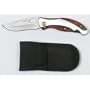 Maxam&reg; Liner Lock Knife with Stainless Steel Blade and Wood Inlays