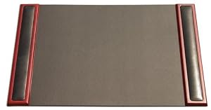 Rosewood & Leather 25.5 x 17.25 Desk Pad