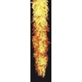 Feather Boa Yellow/Orange Tips Halloween Boa