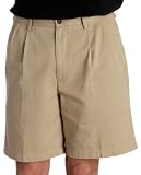 Nautica Sportswear Mens Double Pleat Twill Short