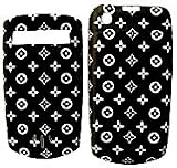 LV Inspired Patten on Black - Motorola V60i V60p V60s V60x Faceplate Cell Phone Cover