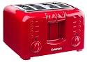 Cuisinart CPT-140R Electronic Cool Touch 4-Slice Toaster, Red