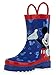 Disney Kids Boys' Mickey Mouse Character Printed Waterproof Easy-On Rubber Rain Boots (Toddler/Little Kids)
