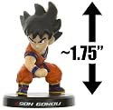 Goku ~1.75": DragonBall Z Deformation - Saiyan's Invasion Mini-Figure (Japanese Import) [#1]