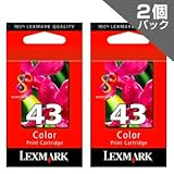 Lexmark 43 Twin Pack TPJPN23