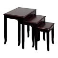 3-pc. Nesting Table Set - Merlot