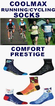 Buy 6 PAIRS COOLMAX DeFEET RUNNING CYCLING SOCKS - MOSTLY DARK by DeFeet