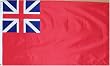 English Naval Ensign "RED" Flag - 3 foot by 5 foot Polyester (NEW)