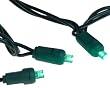 Bethlehem Lighting Indoor/Outdoor 50 Lamp 5mm Wide Angle LED Lighting Set, Green