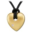 14Kt Yellow Gold Conventional Diamond Heart Pendant