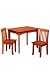 Oslo Table/2chair Set Table/chair Set Caramel