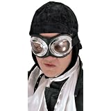 Chrome Aviator Costume Goggles [Toy]