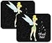 A Set Of 2 Molded 14" X 17" Utility Mat - Disney Tinkerbell Trust Me