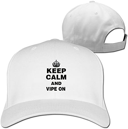 Keep Calm And Vipe On Adjustable Fitted Caps Baseball Caps