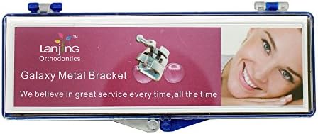 Lanjing® Galaxy Series MIM Orthodontic Metal Brackets Roth 0.22 3 with Hooks