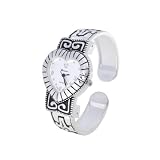 Geneva Platinum Ladies Heart Face Bangle by Geneva