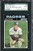 1971 Topps #333 Clay Kirby San Diego Padres Signed AUTO SGC COA Deceased 1991 - Signed MLB Baseball Cards