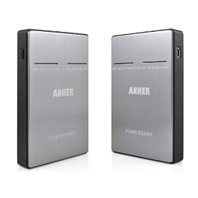 Anker Power Bank 5000mAh Li-ion batterie externe et chargeur pour Motorola: Atrix, Droid Razr, Droid 3, Defy, Defy +; Blackberry: Bold 9900, Torch, Cuive, Bold, Storm; Sony Ericsson: Xperia Arc S; Google: Nexus One; T-moblie, Sprint, Verizon, AT&T: 3G/4G mobile wifi hotpot; PSP, Nook color, MP3 MP4 MP5; Nokia: N9, N900, N8, N97, C6, lumia800
