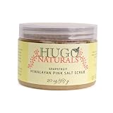 Hugo Naturals Body Scrub, Grapefruit Pink Himalayan Salt , 20-Ounce Jars