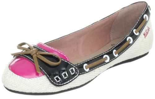 Killah LONDRA M00744, Damen Ballerinas, Schwarz (Black/Fuxia U15151), EU 37