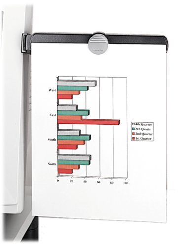 Swivel Clip Copy Holder Mounts On Monitor-swings Out Of Way