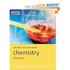 Chemistry (Palgrave Foundations)