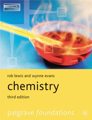 Chemistry (Palgrave Foundations)