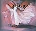 Angel Wings - Artist: Laverne Ross - Image Size: 30.00 by 26.00 inches - stretched US...