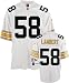Jack Lambert White Reebok NFL EQT Replithentic 1976 Throwback Youth Pittsburgh Steelers Jersey - Small (8)