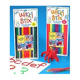 Wikki Stix SIX Pack! 288 Stix 3pk Neon 3pk Primary by