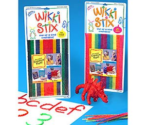 Childrens Toyshop  Toys : Wikki Stix SIX Pack! 288 Stix 3pk Neon 3pk Primary