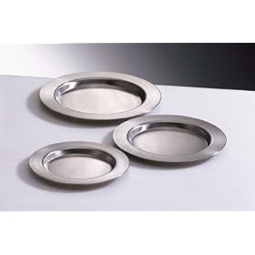 Zack 20377 CENTRO bottle coaster 6.10 inch Stainless Steel by Zack