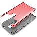 Note 4 Case, Samcore Hybrid Dual Layer Rugged Shockproof Case for Samsung Galaxy Note 4 Case Cover [Red]