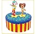 Toys : Party Supplies - JoJo's Circus Cake Toppers