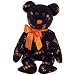 TY Beanie Baby - YIKES the Halloween Bear (Hallmark Gold Crown Excl.)