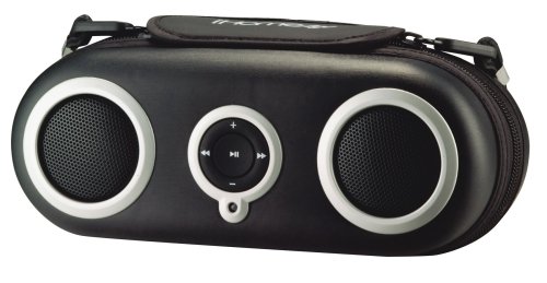 Electronics: iHome iH19B Portable  Water Resistant Stereo Case for iPod Shuffle  Black 