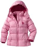 U.S. Polo Association Girls 7-16 Ripstop Bubble Jacket
