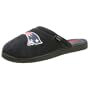 Reebok Men's New England Patriots NFL Slippers,Navy/Red,Large
