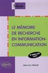 Le m�moire de recherche en informatio...
