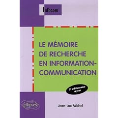 Le m�moire de recherche en information-communication