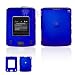 LG Lotus LX600 Cell Phone Dark Blue Rubber Feel Protective Case Faceplate Cover