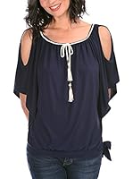 Never Paris Top Dana (Azul Oscuro)