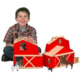 Melissa and Doug Fold and Go Barn by Melissa & Doug