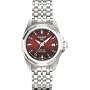 Tissot T-Sport PRC 100 Steel Bracelet Red Dial Women's Watch #T008.010.11.371.00