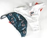 Miami Dolphins Ladies Thong Panties 2 pack - Size Large
